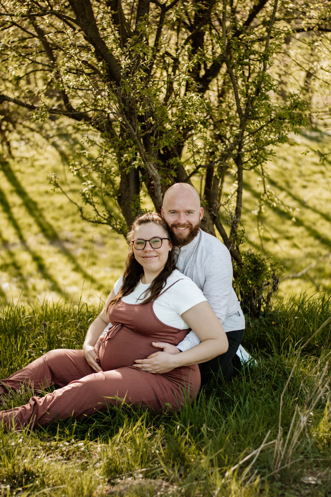 Babybauch-Wiese-Rochlitz